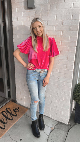 Vervet Haylie Rip Jeans Skinny