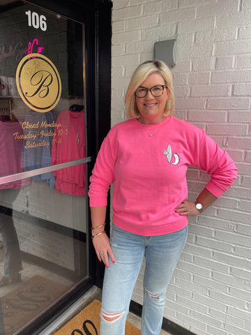 Blondie Surf Co. Pink Sweatshirt