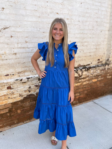 Royal Blue Dress