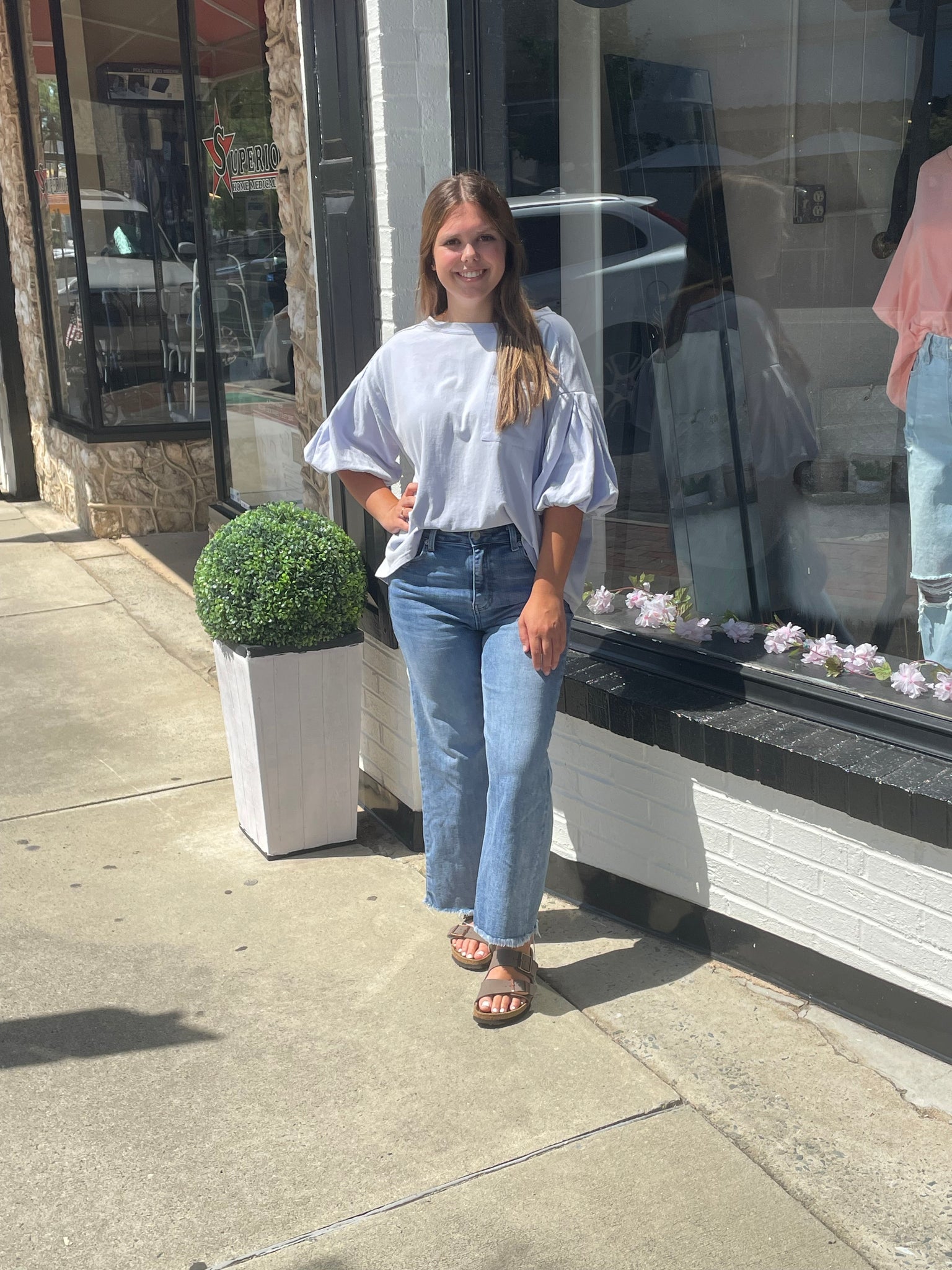 Baby Blue Blondie Shirt