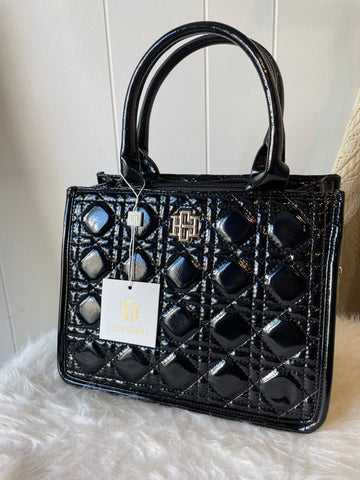 Black Caroline Hill Mini Tote