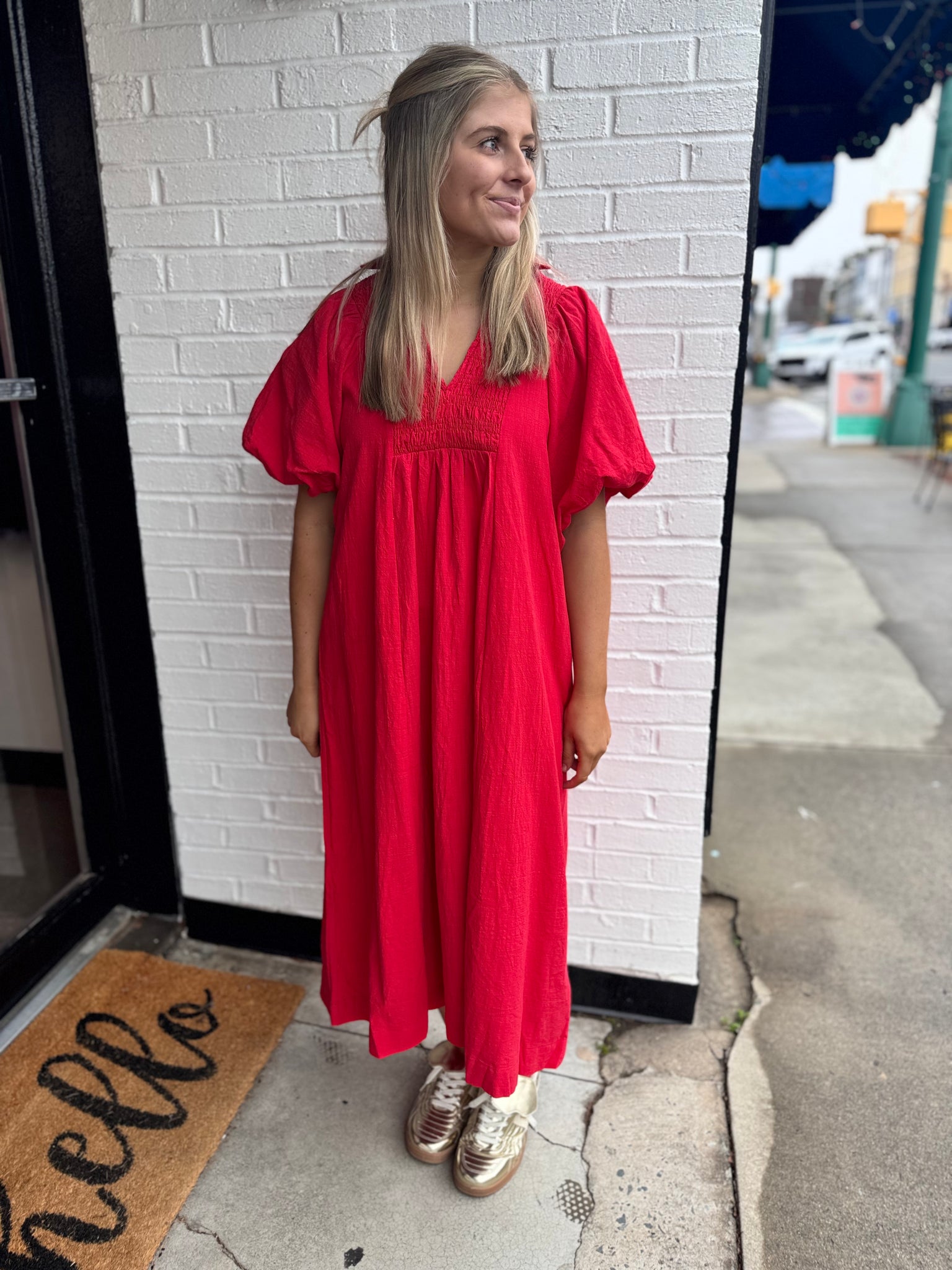 Cherry Red Maxi