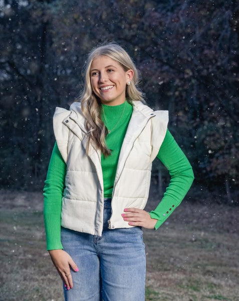 Green Sweater Shirt