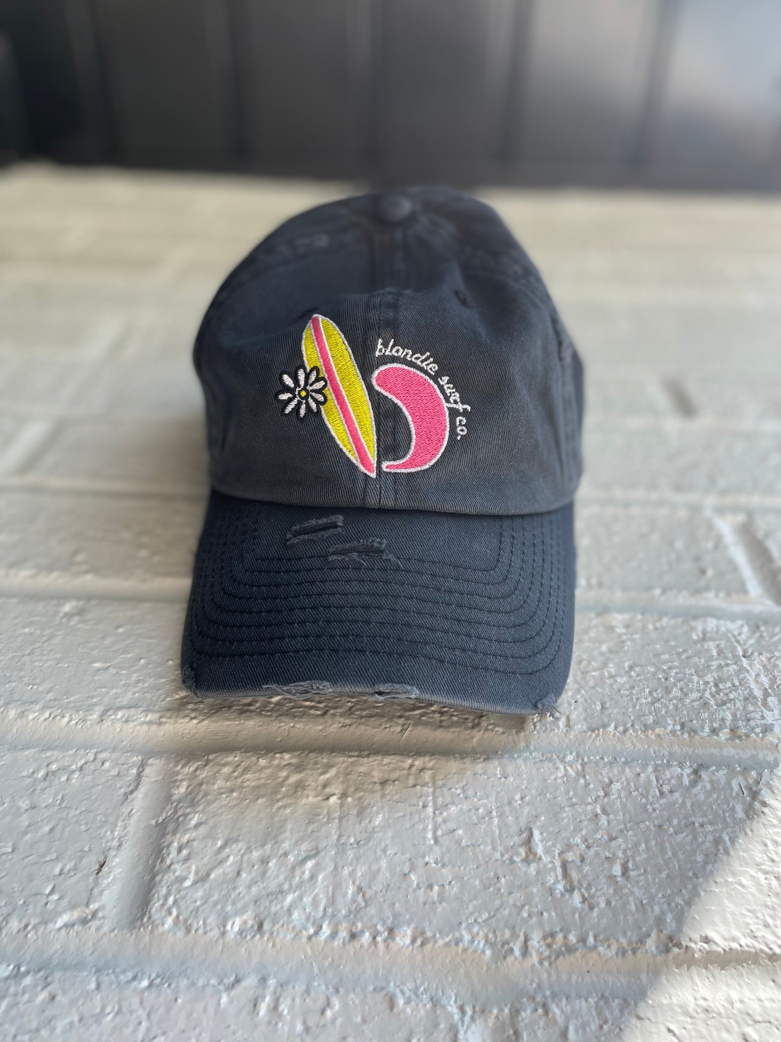 Charcoal Blondie Surf co Hat