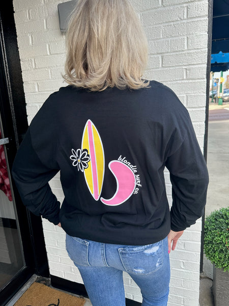 Black Blondie Long Sleeve Shirt